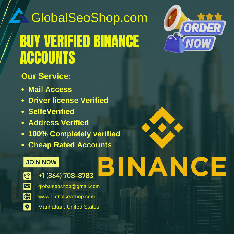 Buy Verified Binance Accounts Safely In 2026 -Cryptocurrency Trading
