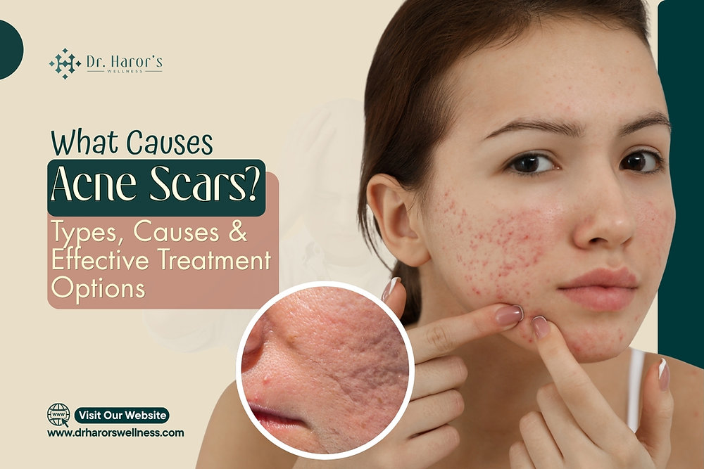 What Causes Acne Scars? Types, Causes & Effective Treatment Options