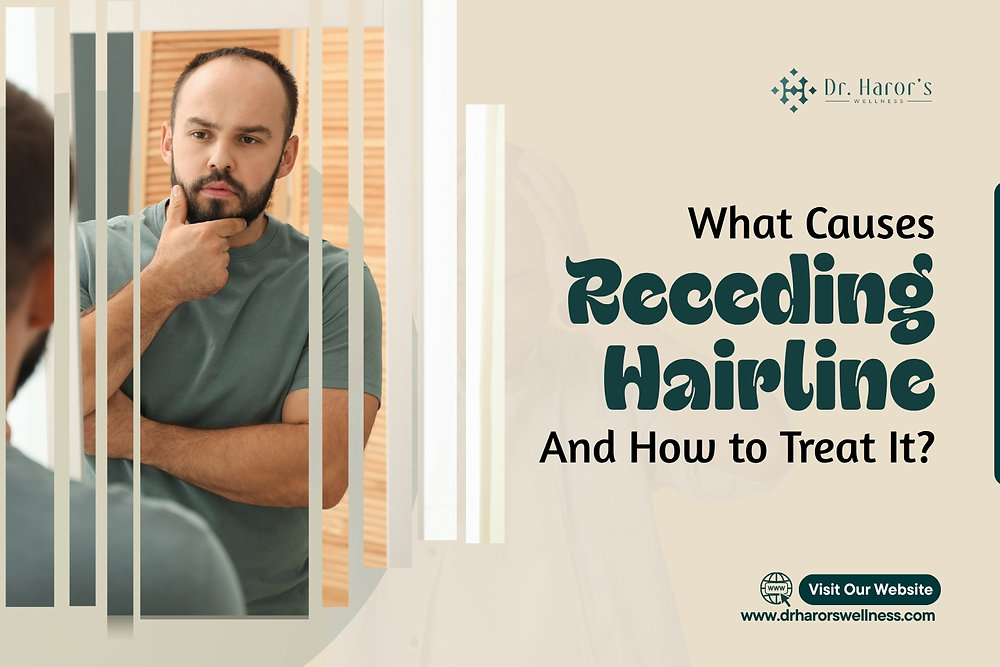 What Causes Receding Hairline— And How to Treat It?