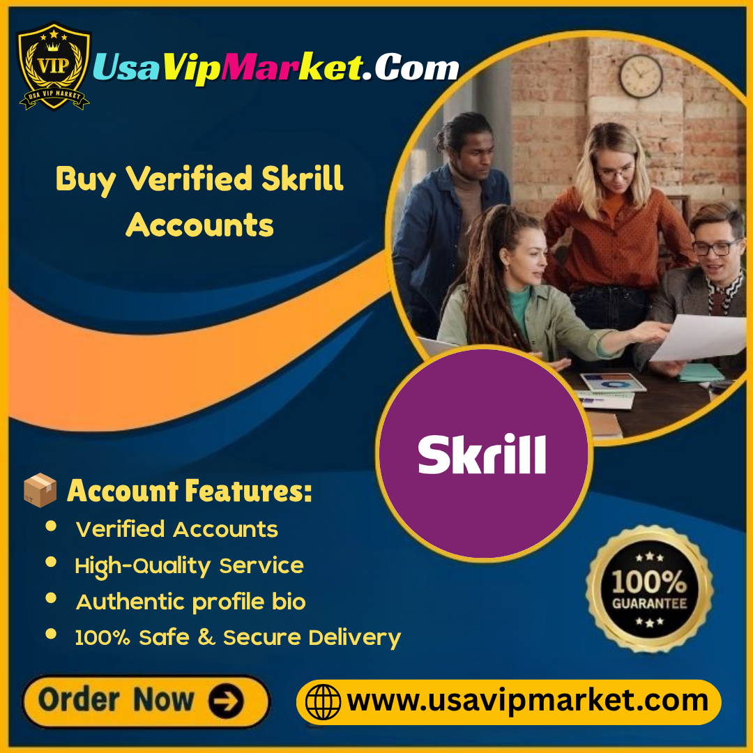 Buy Verified Skrill Accounts - 100% Secure & Ready-to-Use!