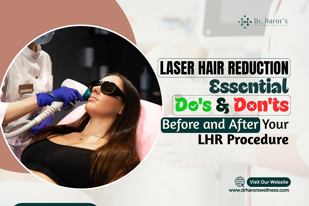 Laser Hair Reduction: Essential Do's & Don'ts Before and After Your LHR Procedure
