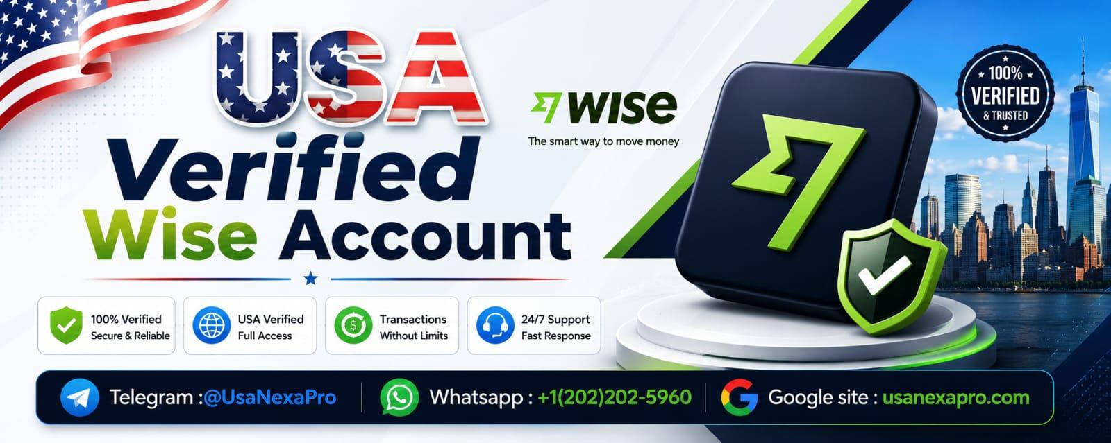 Verified Wise Accounts - Safe, Fast, and Affordable