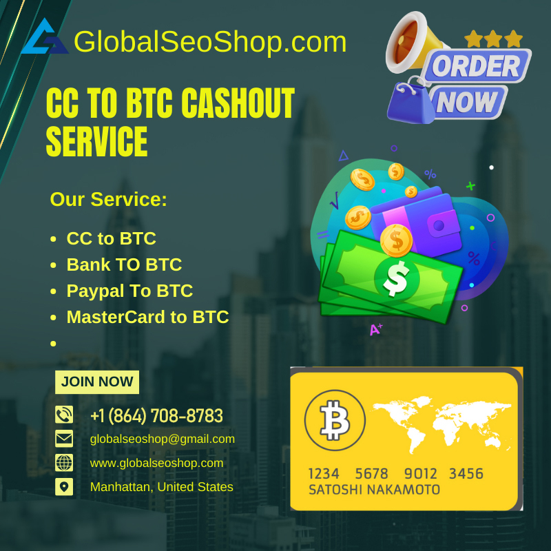 CC To BTC Cashout Service With Debit Card -Buy BTC Online