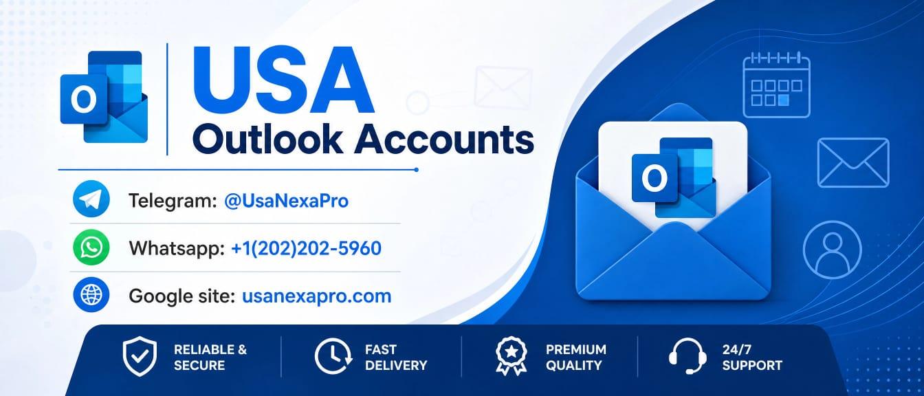 Buy Outlook Account USA â€“ Verified & Instant...