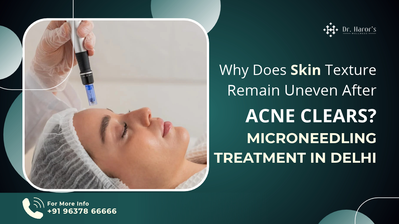 Uneven Skin Texture | Microneedling Treatment in Delhi