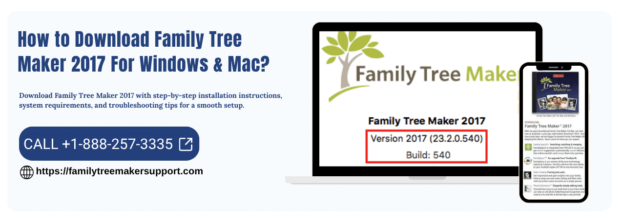 How To Download Family Tree Maker 2017 For Mac & Window?