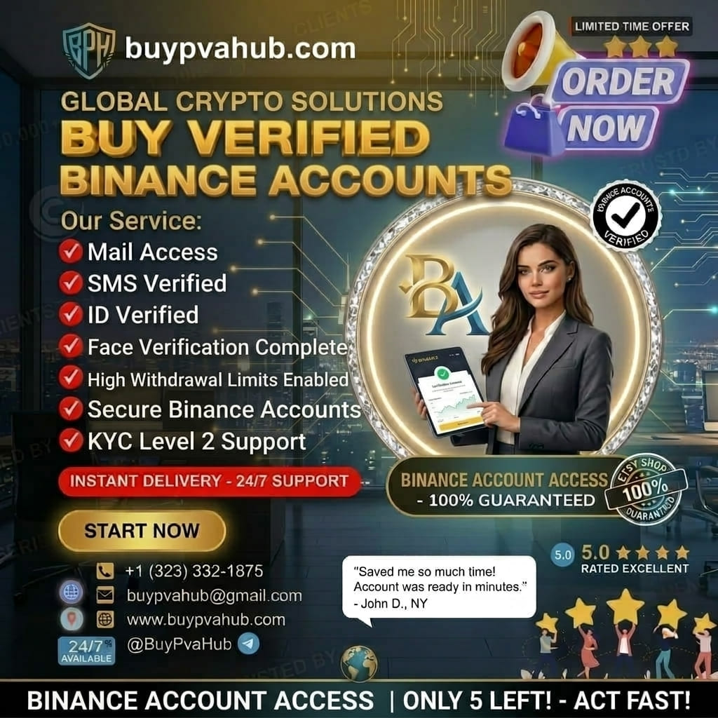 Buy Verified Binance Account -KYC | Lifetime Warranty | BuyPvahub